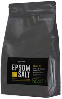 Соль для ванны Ayoume Epsom Salt Английская (800г)