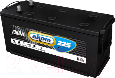 Автомобильный аккумулятор AKOM 6СТ-225L 3 (225 А/ч)
