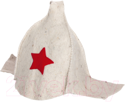 Изображение товара Шапка для бани Hot Pot Буденовка / 42014 (белый)