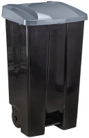 Контейнер для мусора Idea М2395 (110л, серый) - 
