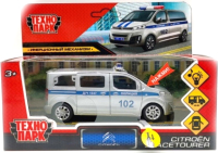 Автомобиль игрушечный Технопарк Citroen Space Tourer Полиция / SPATOU-12SLPOL-SR - 