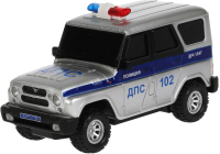 Радиоуправляемая игрушка Технопарк UAZ Hunter Полиция / HUNTER-18L-POL-GY - 