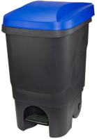 Контейнер для мусора Idea М2398 (60л, синяя крышка) - 