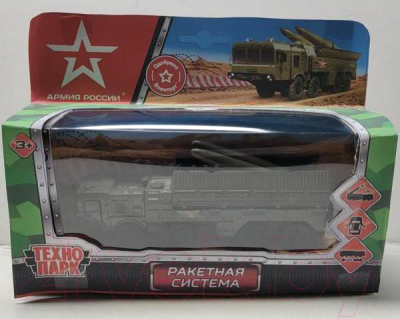 Автомобиль игрушечный Технопарк Армия России Ракетная система / SB-17-62-B-DG-WB