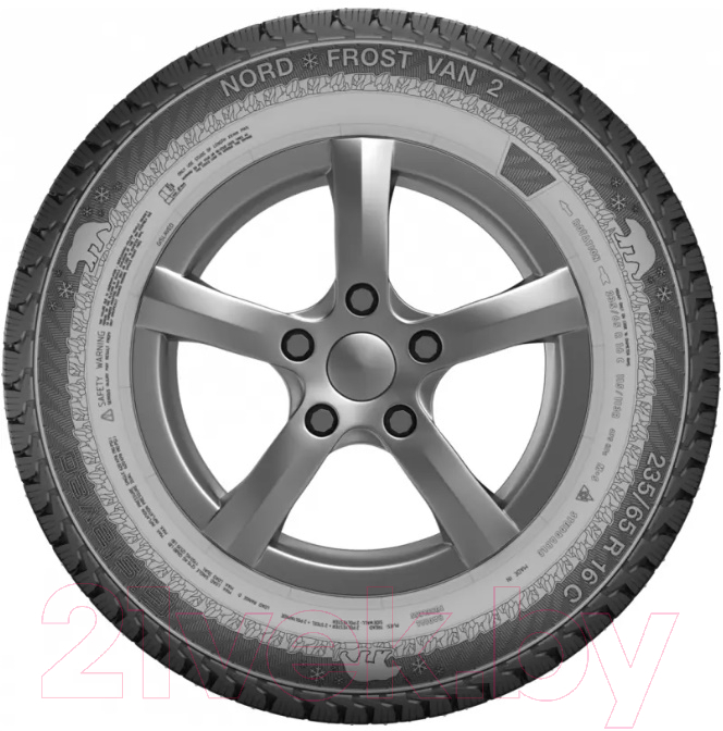 Зимняя легкогрузовая шина Gislaved Nord Frost Van 2 225/65R16C 112/110R