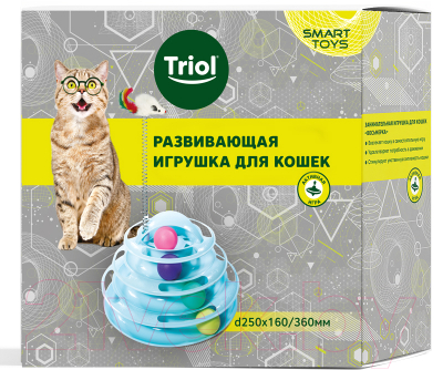 Игрушка для кошек Triol Smart Toys Пирамида / 22181092
