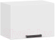 Шкаф навесной для кухни ТриЯ Детройт 1В5Г исп. 2 (белый/белый глянец) - 