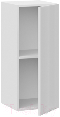 Шкаф навесной для кухни ТриЯ Кимберли 1В3 (белый/сноу)
