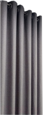 Штора Модный текстиль 01L1 / 112MT6670M28 (250x180, средне серый)