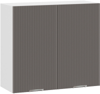 Шкаф навесной для кухни ТриЯ Кимберли 1В8 (белый/муссон) - 