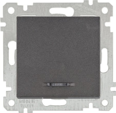 Выключатель Mutlusan Rita 2200-415-0195 (дымчатый) - 