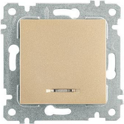 Выключатель Mutlusan Rita 2200-415-0185 (золото доре) - 