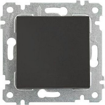 Выключатель Mutlusan Rita 2200-401-0184 (черный мат) - 