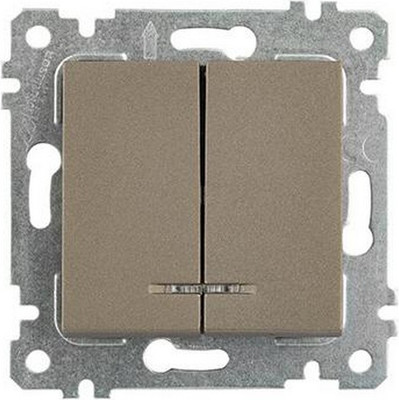 Выключатель Mutlusan Rita 2200-426-0186 (антрацит) - 