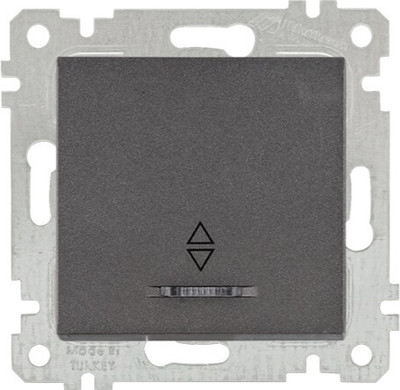 Выключатель Mutlusan Rita 2200-416-0195 (дымчатый) -