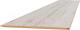 Панель МДФ STELLA Classic Standart Дуб Санремо Белый (2700x200x6) - 