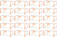 Набор коробок для хранения El Casa Оранжевая кайма / 680002_5 (20шт) - 