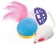 Набор игрушек для кошек Triol XW0028 / 22181034 (мяч, мышь, шар) - 