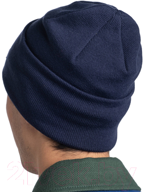 Шапка Buff Knitted Hat Niels Denim (126457.788.10.00)