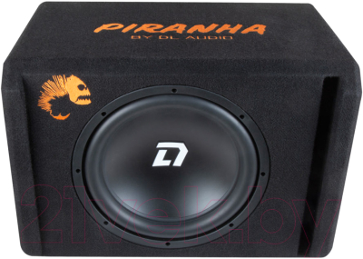 Корпусной активный сабвуфер DL Audio Piranha 12A (оранжевый)