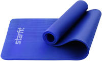 Коврик для йоги и фитнеса Starfit FM-301 NBR (183x58x1.2см, темно-синий) - 