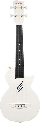 Укулеле Cascha Carbon Fibre HH-2286 (с чехлом, белый) - 