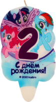 

Свеча для торта Чудо праздник, Мой маленький пони Цифра 2 / CC-81105-02-MLP