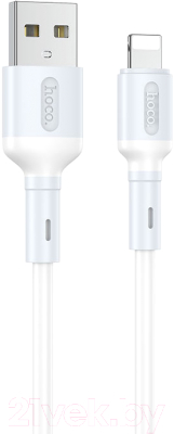 Кабель Hoco X65 USB (m)-Lightning (1м, белый)