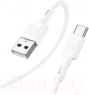 Кабель Hoco X83 USB (m)-Type-C (1м, белый)