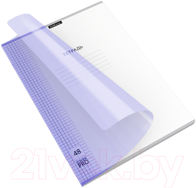 Изображение товара Тетрадь Erich Krause Классика CoverPrо Pastel / 56407 (48л, клетка)