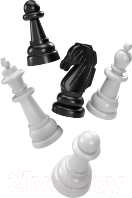 Набор настольных игр Десятое королевство Шашки-Шахматы-Нарды / 03898