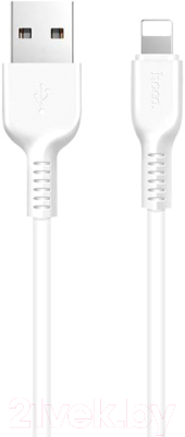 Кабель Hoco X20 USB (m)-Lightning (1м, белый)