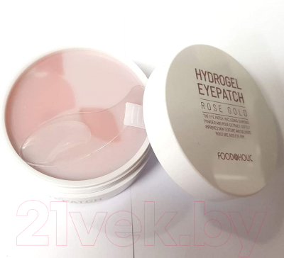 Патчи под глаза FoodaHolic Hydrogel Eyepatch Rose Gold (90г)