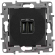 Миниатюра изображения товара Розетка Legrand Etika 672635 (антрацит)