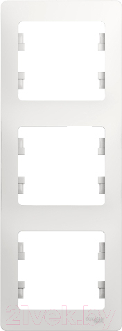 Рамка для выключателей и розеток Systeme (Schneider) Electric Glossa GSL000107