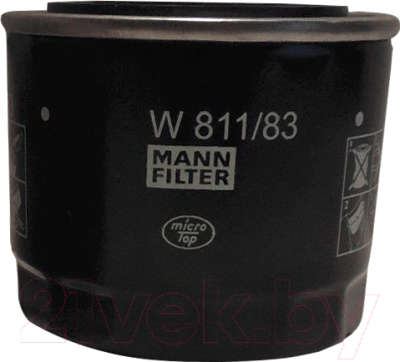Масляный фильтр Mann-Filter W811/83