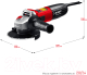 Миниатюра изображения товара Угловая шлифовальная машина Зубр УШМ-125-1105