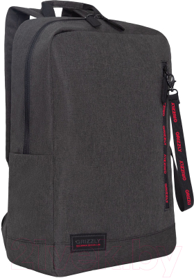 Рюкзак Grizzly RQL-313-1 (черный/красный)