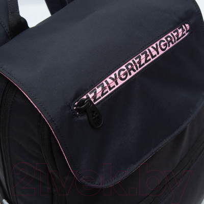 Рюкзак Grizzly RXL-325-2 (черный/розовый)