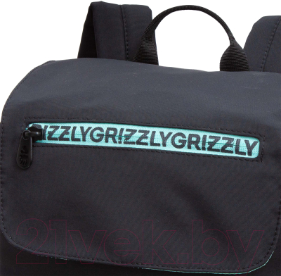 Рюкзак Grizzly RXL-325-2 (черный/мятный)
