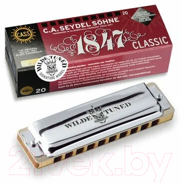 Губная гармошка Seydel Sohne 1847 Classic Wilde Minor Tuning E / 16221E