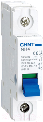 Выключатель нагрузки Chint NH4 1P 63A (R) / 398038