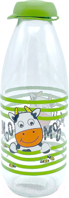 Бутылка Herevin Green striped cow / 111741-009