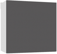 Шкаф навесной для кухни Интермебель Микс Топ ШН 575-8-500 50см (графит серый) - 