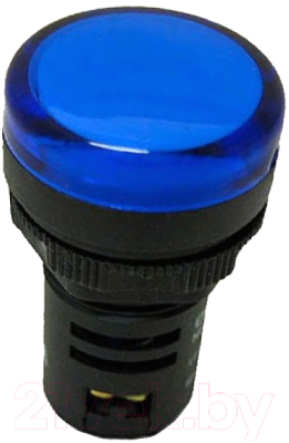 Лампа сигнальная Chint ND16-22DS/2 AC/DC 24В (R) / 592937 (синий)