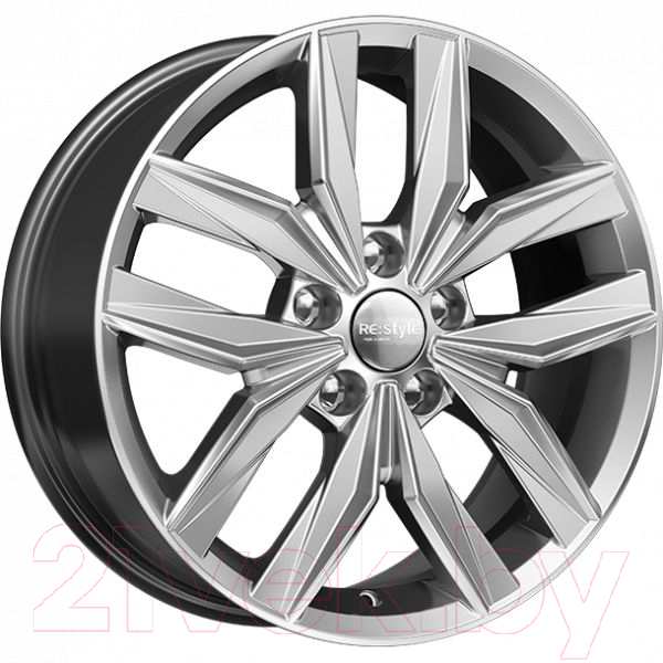 Литой диск K&K KC774 Audi A4 17x7" 5x112мм DIA 66.6мм ET 46мм (Дарк платинум)