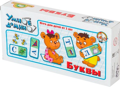 

Развивающая игра, Умное Буквы / 00650