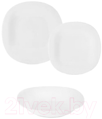 Набор тарелок Luminarc Carine White / V2447 (18шт)