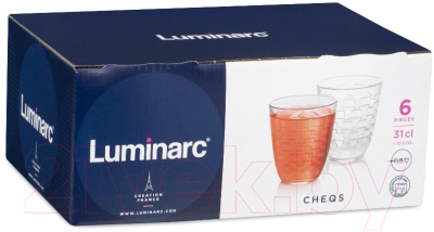 Набор стаканов Luminarc Neo Cheqs / V2283 (3шт)