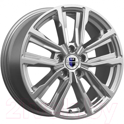 Литой диск K&K Лацио 17x7.5" 5x114.3мм DIA 67.1мм ET 45мм Дарк платинум